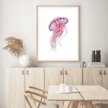 Load image into Gallery viewer, Jellyfish Pink Tones | Wall Art
