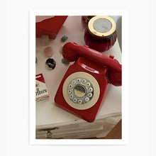 Load image into Gallery viewer, Dark Red Phone | Wall Art Print
