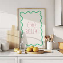 Load image into Gallery viewer, Ciao Bella Wavy Pastel | Art Print
