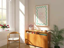 Load image into Gallery viewer, Ciao Bella Wavy Pastel | Art Print
