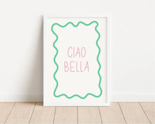Load image into Gallery viewer, Ciao Bella Wavy Pastel | Art Print
