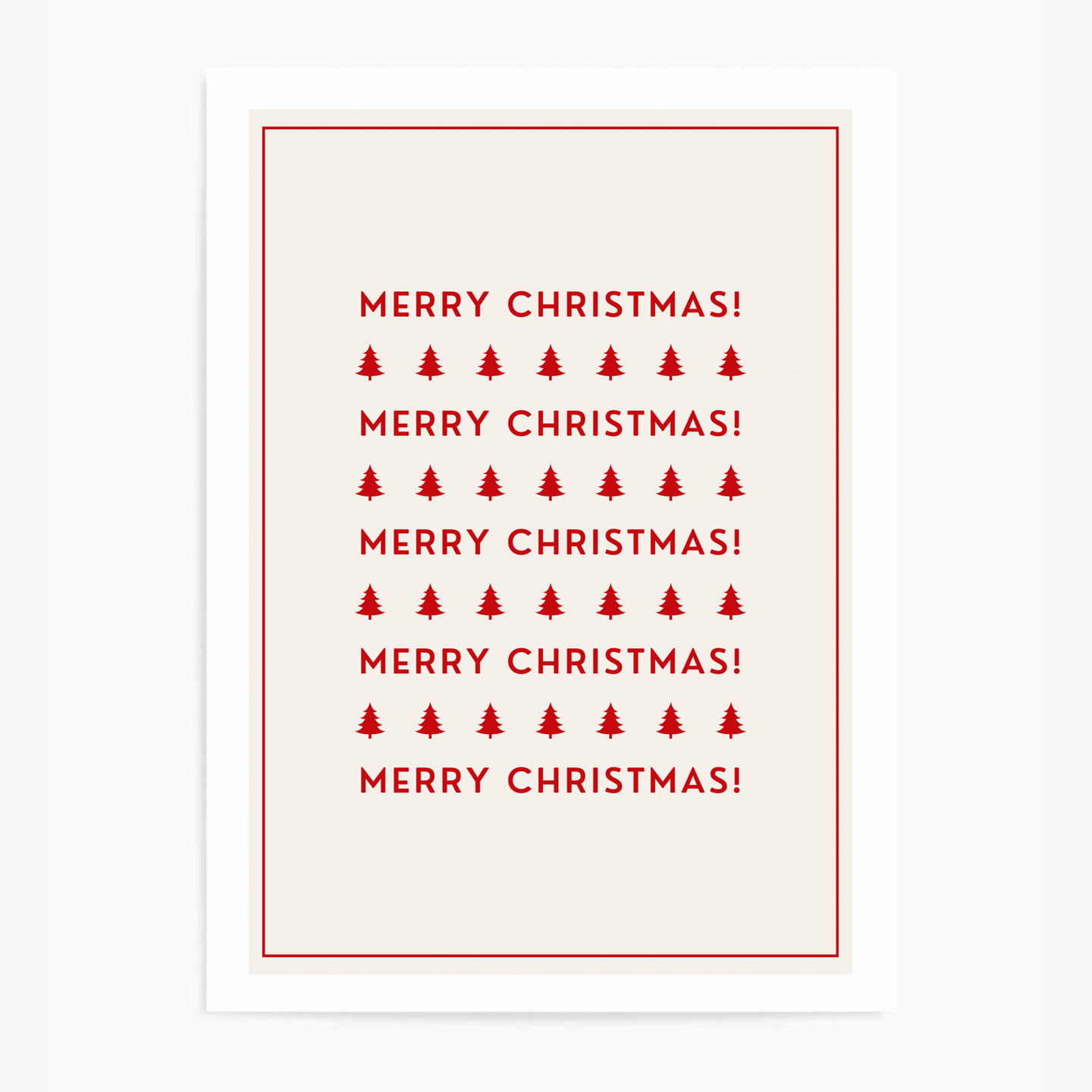 Merry Christmas IV | Art Print