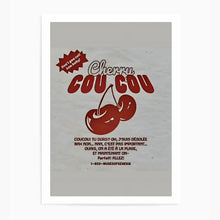 Load image into Gallery viewer, Cherry Cou Cou | Wall Art Print
