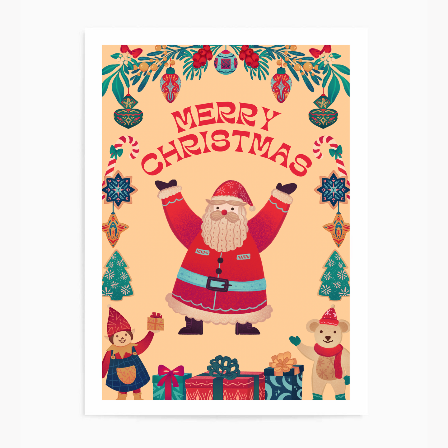 Merry Christmas V | Art Print