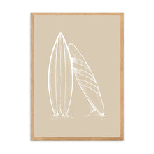 Load image into Gallery viewer, Surfboards Neutral | Wall Art
