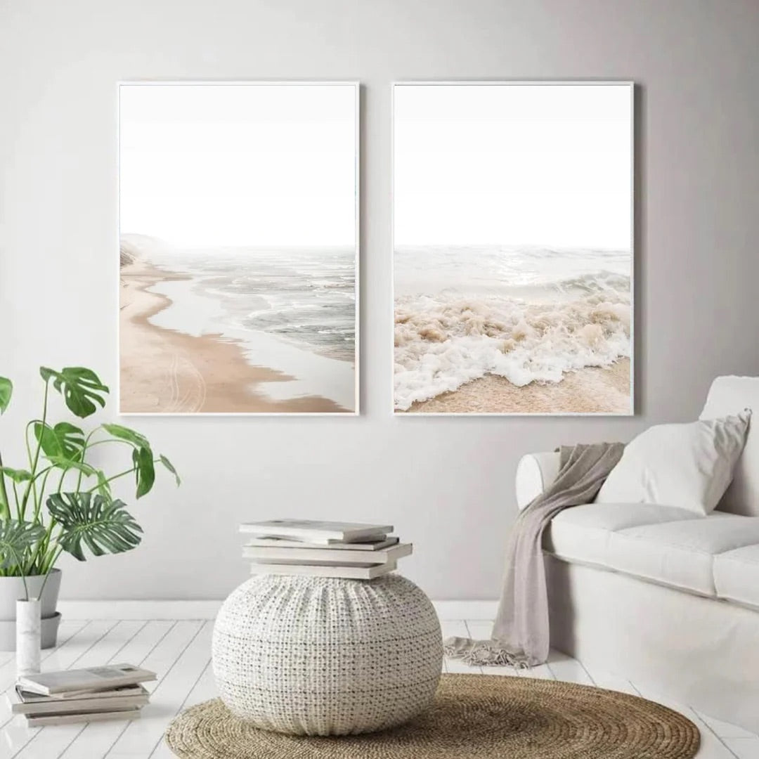Coastal Waves VI Set of 2 | Gallery Wall Art