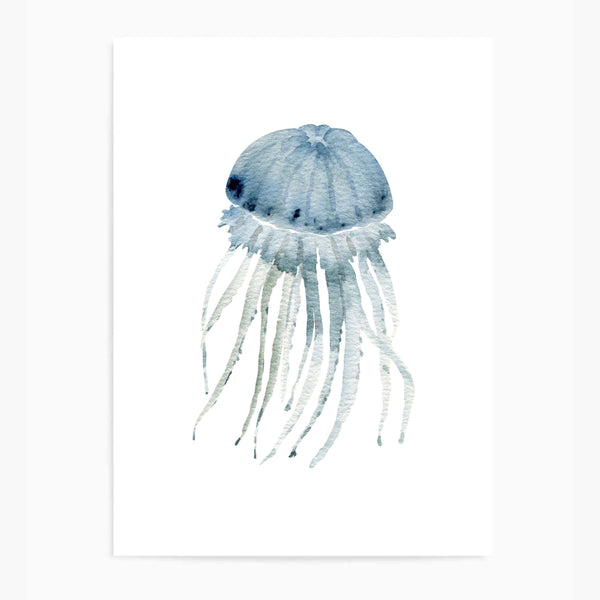 Jellyfish Cool Tones II | Wall Art