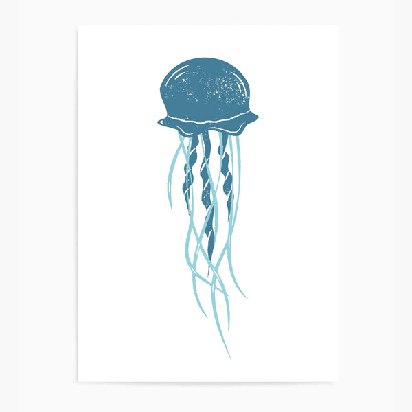 Jellyfish Blue I | Wall Art