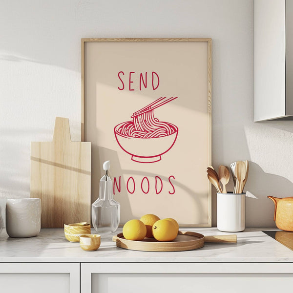 Send Noods II| Art Print