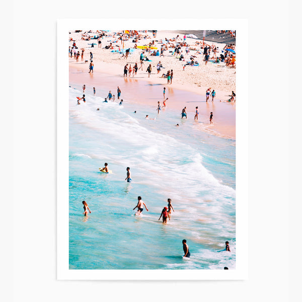 Busy Beach | Art Print