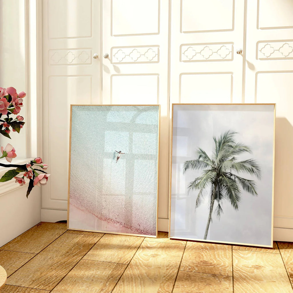 Pink Waters II Set of 2 | Gallery Wall Art