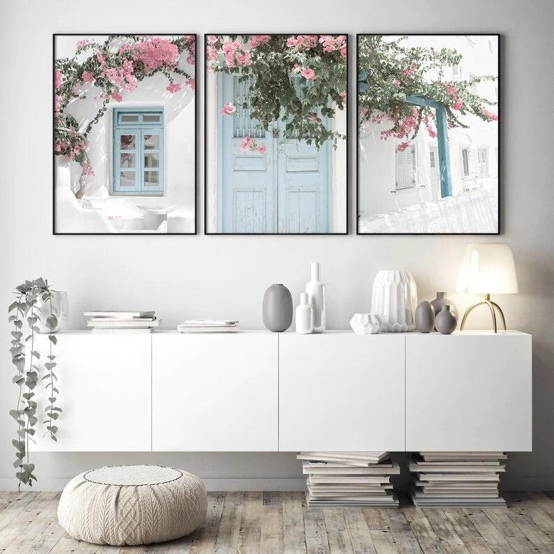 Greek Summer Set of 3 | Gallery Wall Art