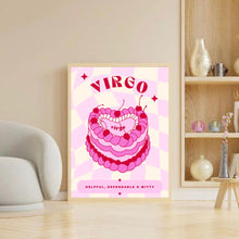 Load image into Gallery viewer, Virgo Birthday Cake | Art Print
