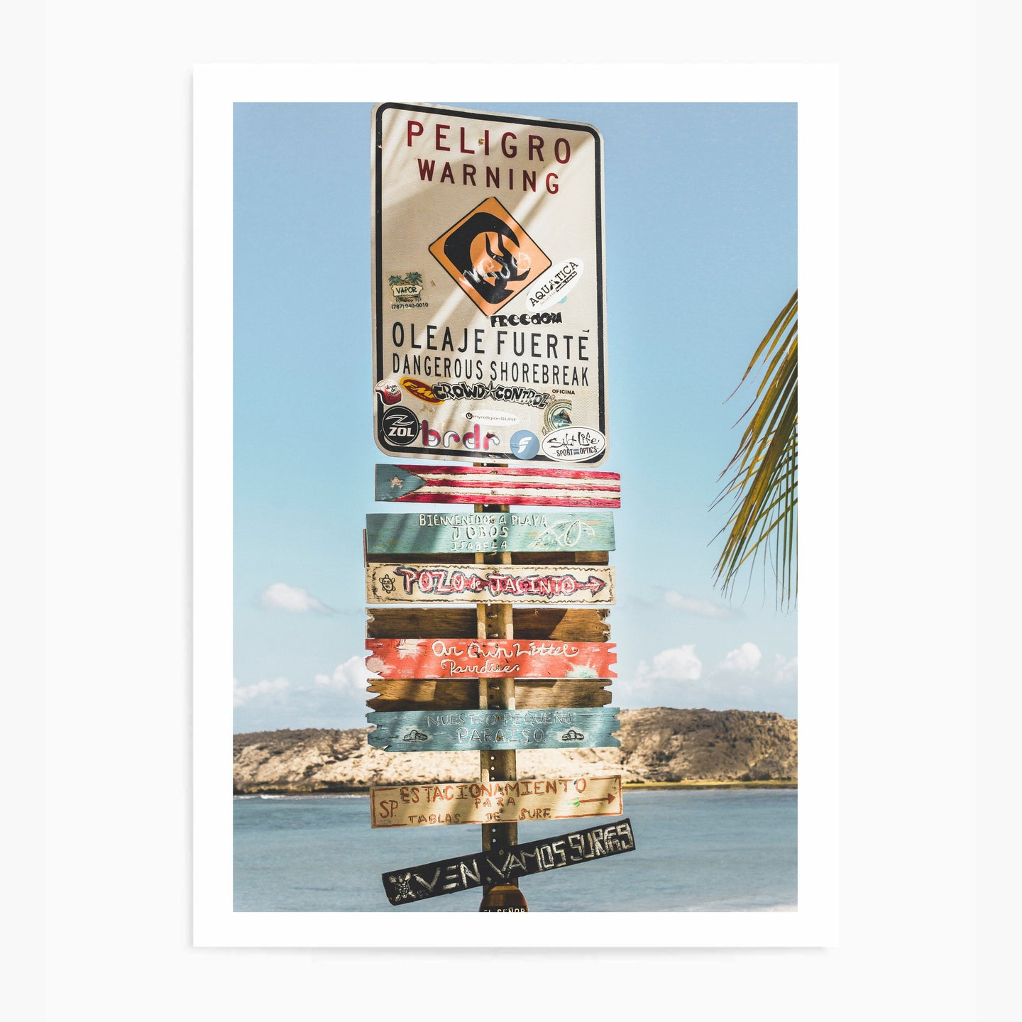 Beach Signs | Art Print