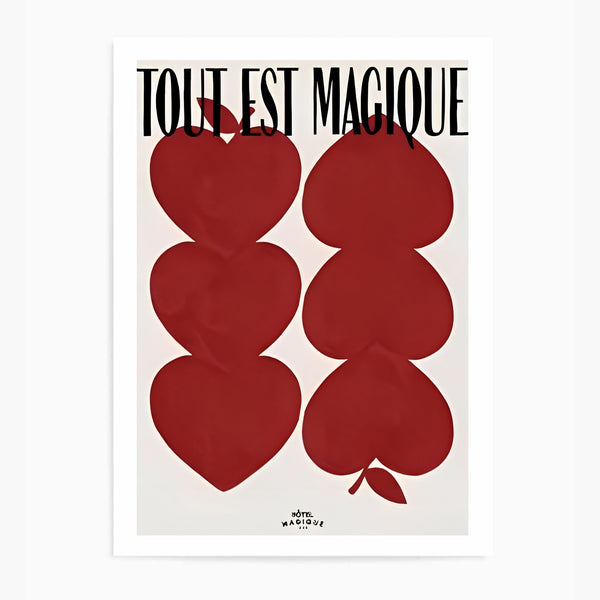 Tout Est Magique | Wall Art Print