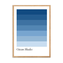 Load image into Gallery viewer, Ocean Shades Blue Colour Swatch | Wall Art
