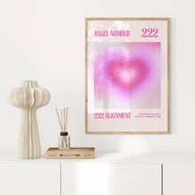 Load image into Gallery viewer, Angel Number 222 Alignment Heart Aura
