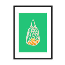 Load image into Gallery viewer, Shopping Bag Green | Wall Art
