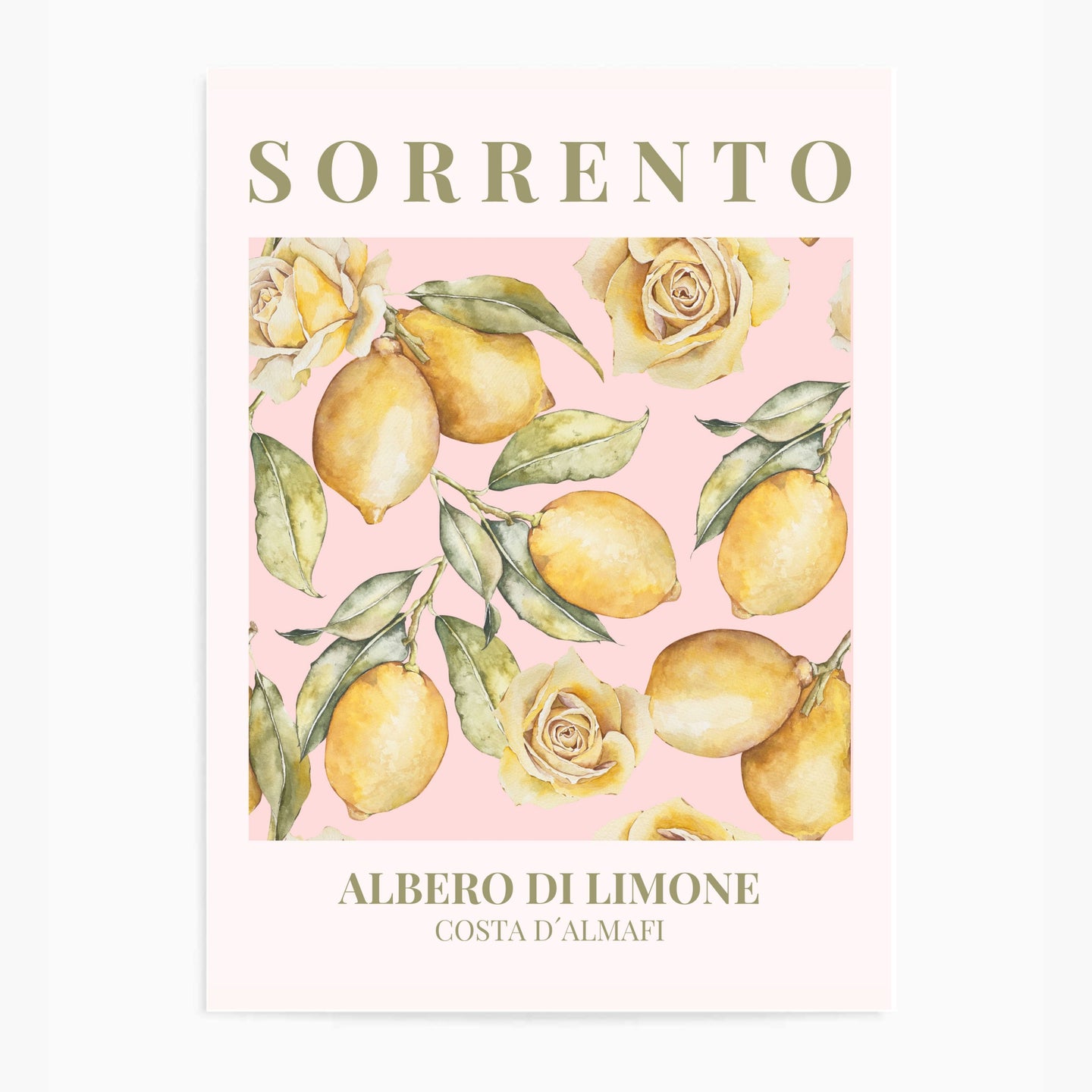 Sorrento Lemons I | Wall Art