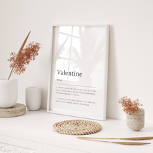 Load image into Gallery viewer, Valentine’s Definition White
