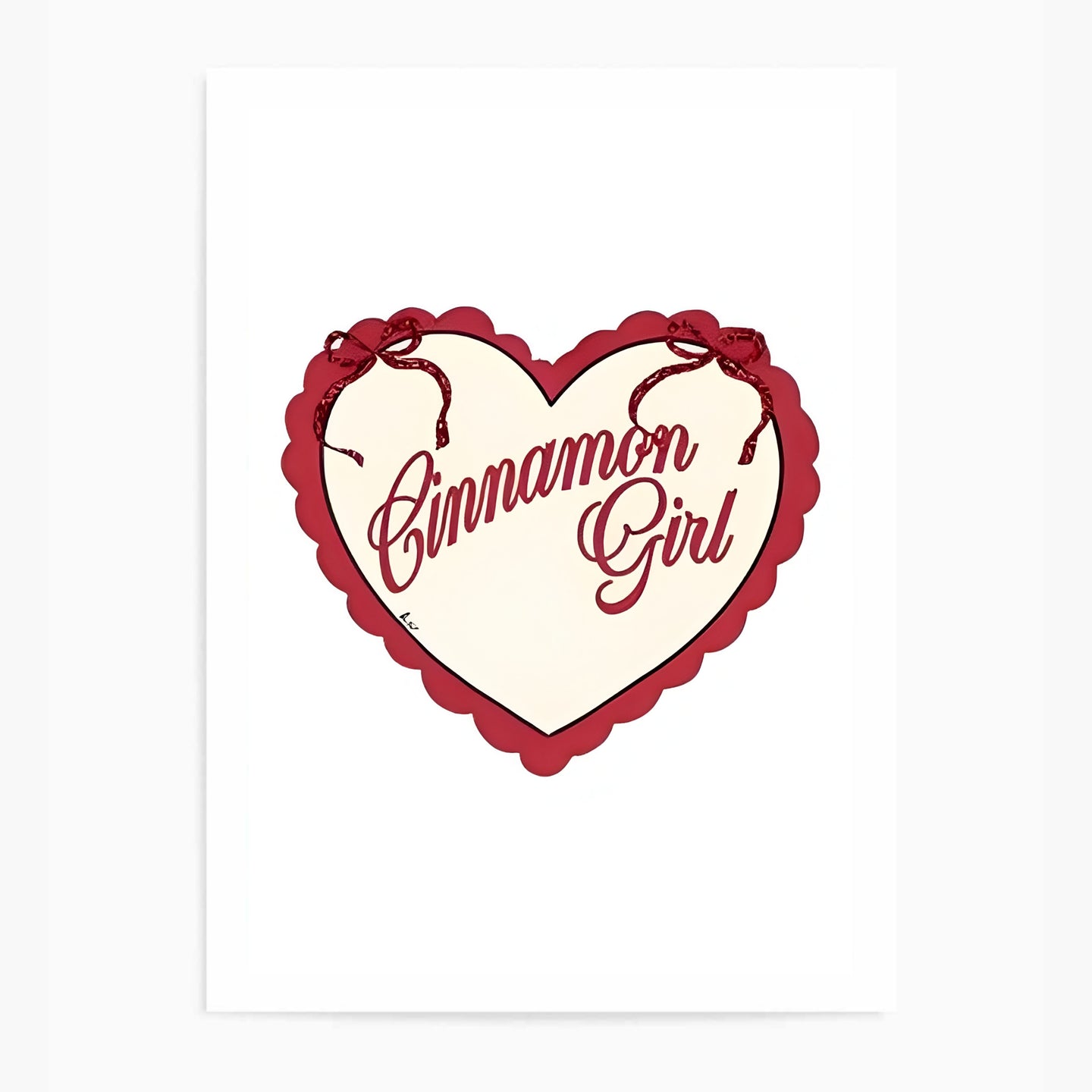 Cinnamon Girl | Wall Art Print