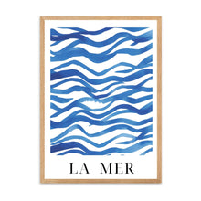 Load image into Gallery viewer, Watercolour Waves La Mer | Wall Art
