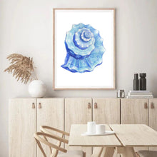 Load image into Gallery viewer, Seashell Blue II | Wall Art
