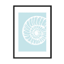 Load image into Gallery viewer, Seashell Blue Big | Wall Art
