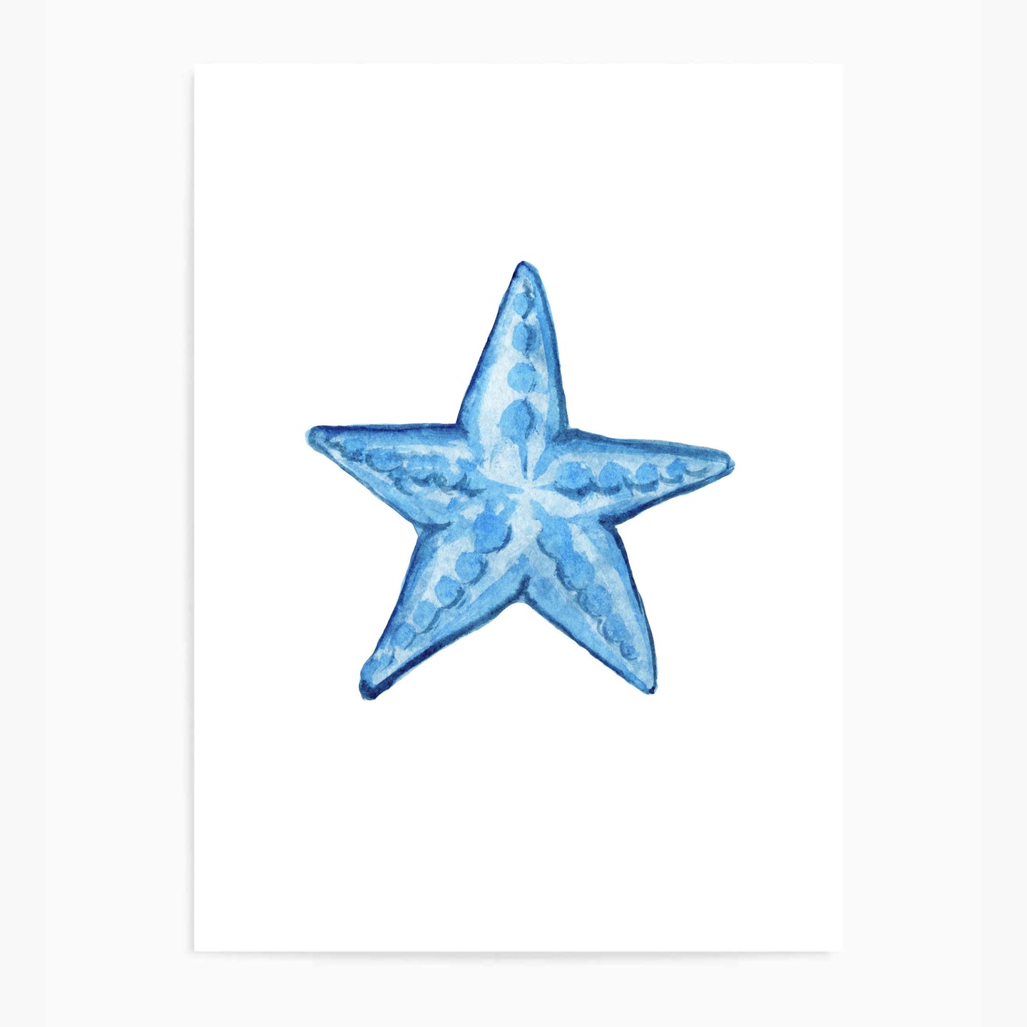 Starfish Blue | Wall Art