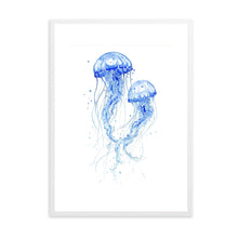 Load image into Gallery viewer, Jellyfish Blue I | Wall Art
