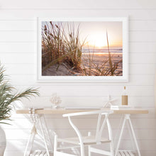 Load image into Gallery viewer, Pampas Beach Sunset Landscape | Art Print
