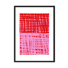 Load image into Gallery viewer, Red &amp; Pink Abstract I | Wall Art
