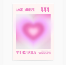 Load image into Gallery viewer, Angel Number 444 Protection Heart Aura
