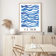 Load image into Gallery viewer, Watercolour Waves La Mer | Wall Art
