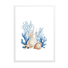 Load image into Gallery viewer, Coral &amp; Shells | Wall Art
