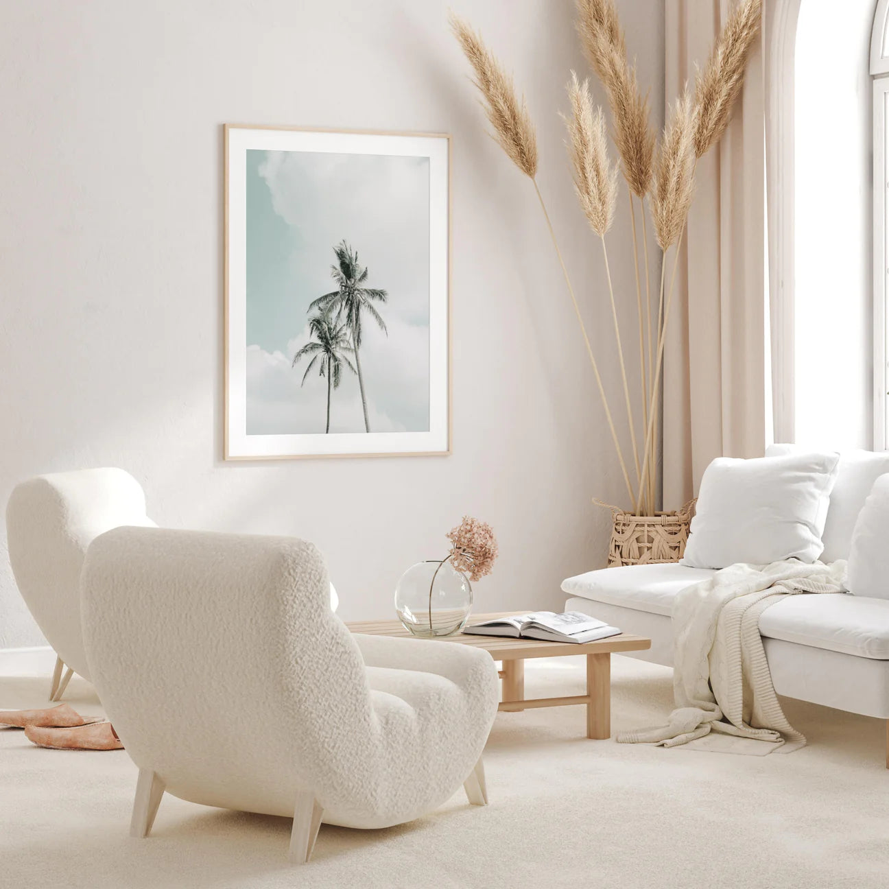 Palm Trees Set of 2 | Gallery Wall Art