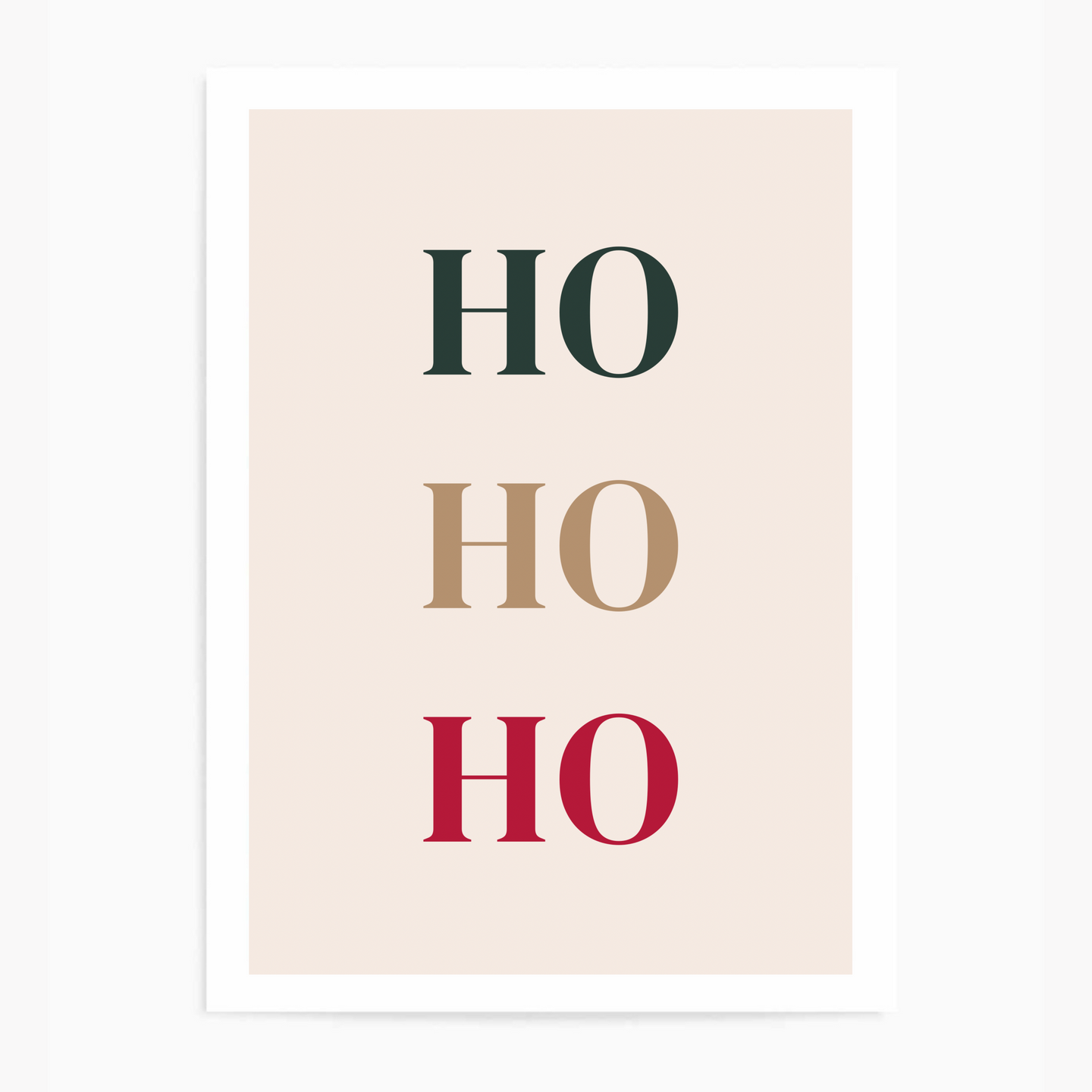 Ho Ho Ho | Art Print