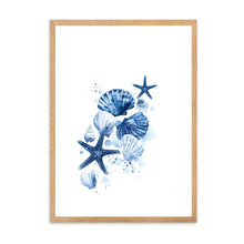 Load image into Gallery viewer, Shells Blue | Wall Art
