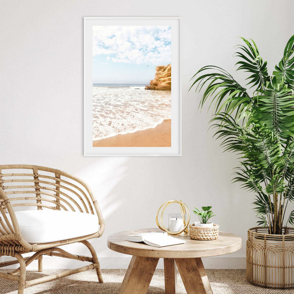 Warm Sandy Beach | Art Print