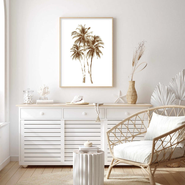 Retro Palm Trees | Wall Art