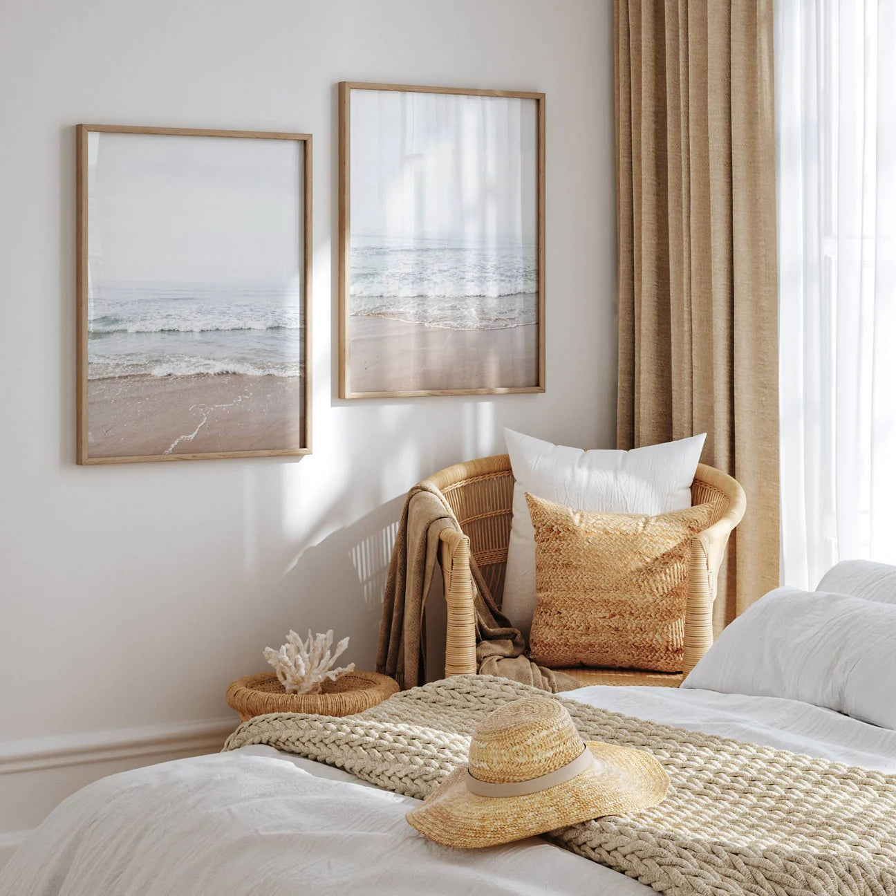 Coastal Waves V Set of 2 | Gallery Wall Art