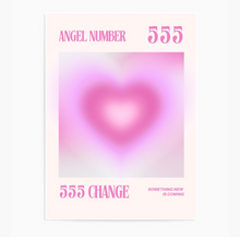 Load image into Gallery viewer, Angel Number 555 Change Heart Aura
