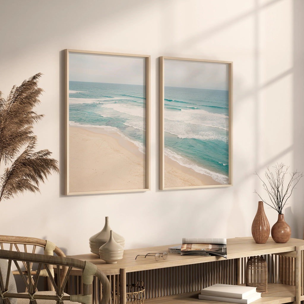 Beach Waves II Set of 2 | Gallery Wall Art