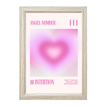 Load image into Gallery viewer, Angel Number 111 Intuition Heart Aura
