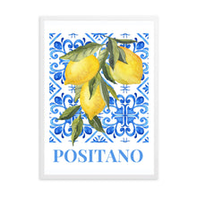 Load image into Gallery viewer, Positano Lemons | Wall Art
