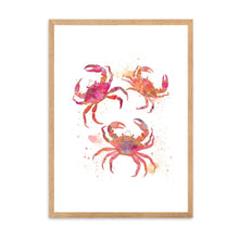 Load image into Gallery viewer, Colourful Crabs | Wall Art
