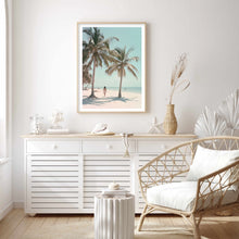 Load image into Gallery viewer, Palm Trees Beach | Wall Art
