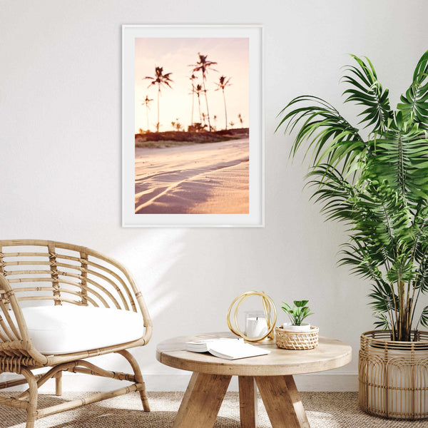 Sunsets & Palm Trees | Art Print