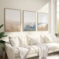Coastal Vibes III Set of 3 | Gallery Wall Art