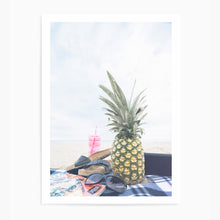 Load image into Gallery viewer, Pineapple Beach Picnic | Art Print
